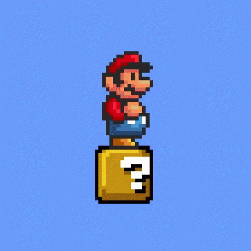 Mario Question Block GIF - Mario Question Block Super Mario GIFs
