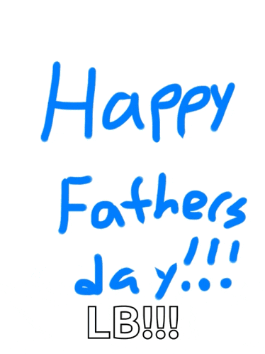 a drawing of a happy father 's day greeting card
