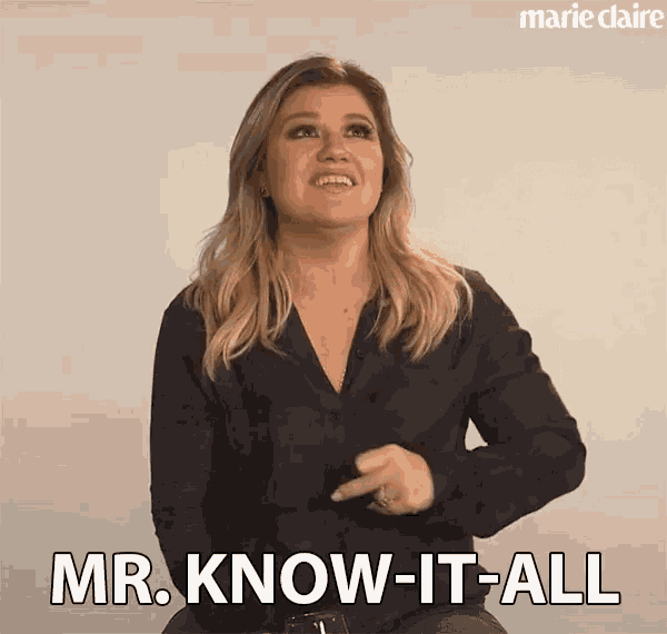 Mr Know It All Singing GIF - Mr Know It All Know It All Singing GIFs
