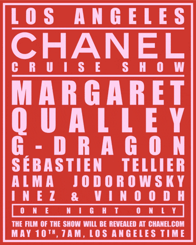 a poster for a los angeles cruise show