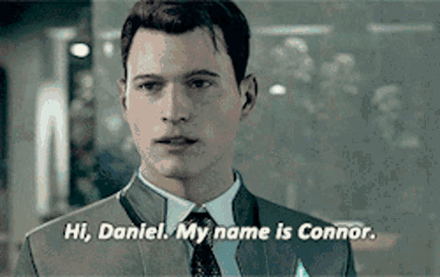 Hi Daniel My Name Is Connor GIF - Hi Daniel My Name Is Connor Connor GIFs