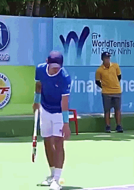 Nam Hoang Ly Serve GIF - Nam Hoang Ly Serve Tennis GIFs