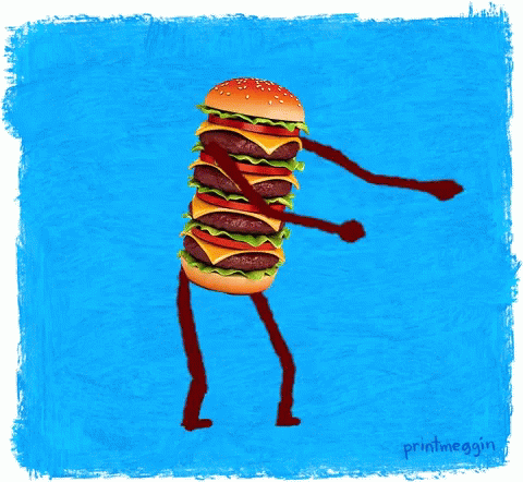 It Is What It Is Burger GIF - It Is What It Is Burger Dance GIFs