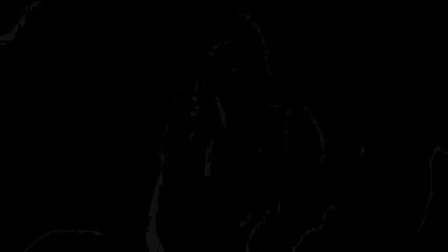 a man with dreadlocks is playing a guitar on a stage in a black and white photo .