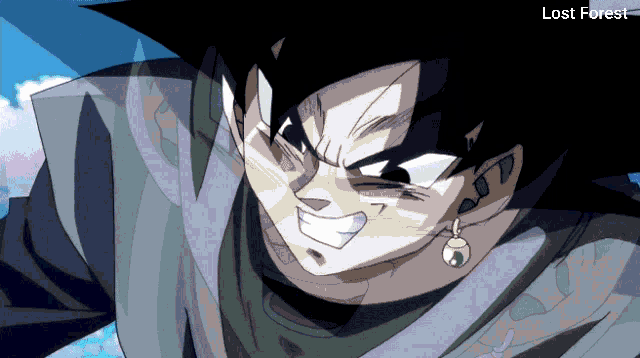 a picture of a cartoon character with the words lost forest below