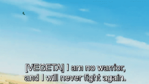 Vegeta Done With Fighting GIF - Vegeta Done With Fighting Dragon Ball Z GIFs