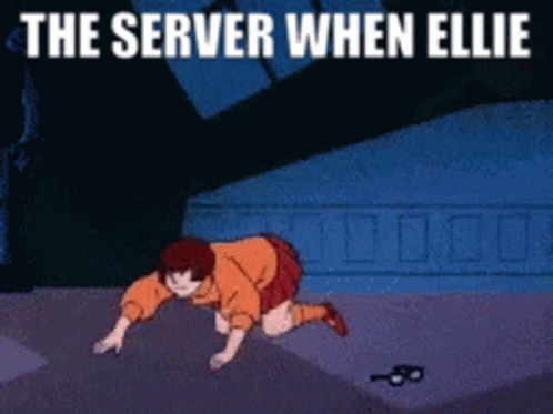 Ellie The Server GIF - Ellie The Server Cowbellie GIFs