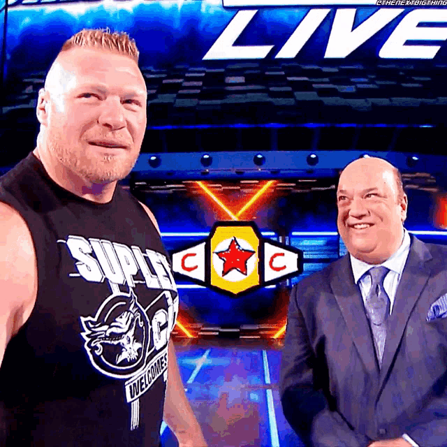 Brock Lesnar Paul Heyman GIF