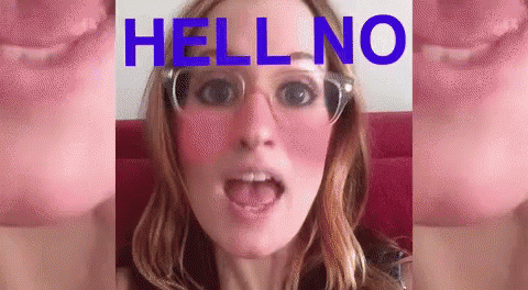 Ask Me Again GIF - No Nope Hell No GIFs