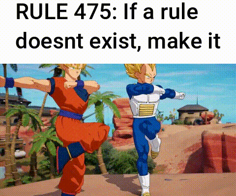 Rule 475 Dragon Ball Rules GIF - Rule 475 Dragon Ball Rules GIFs
