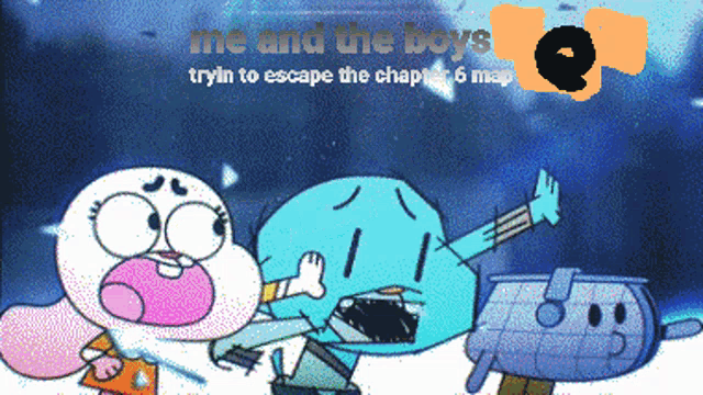 a poster for me and the boys trying to escape chapter 6 map