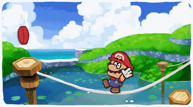 Super Mario Sunshine The Ultimate Recap GIF - Super Mario Sunshine The Ultimate Recap Wind GIFs