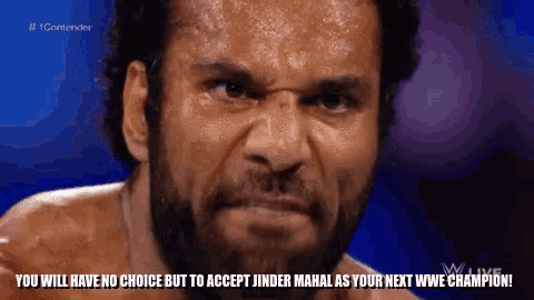 Jinder Mahal Accept GIF - Jinder Mahal Accept Wwe GIFs