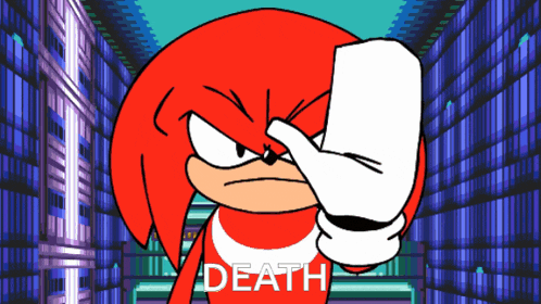 a cartoon character with a shirt that says death