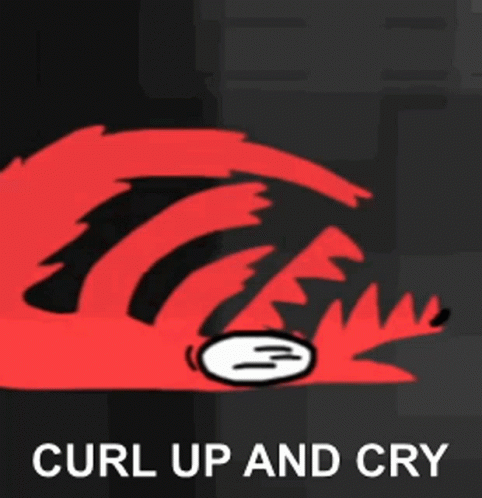 Adventures With Anxiety Curl Up And Cry GIF - Adventures With Anxiety Curl Up And Cry Curl Up In A Ball GIFs