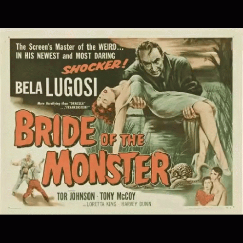 Movies Oster GIF - Movies Oster Bride Of The Monster GIFs