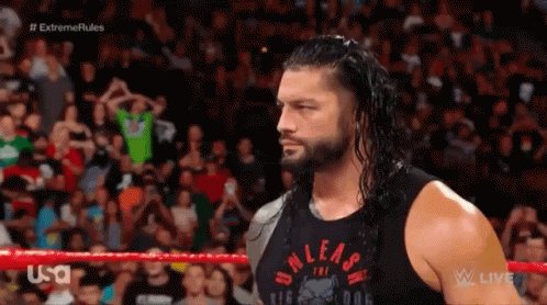 Roman Reigns Not Impressed GIF - Roman Reigns Not Impressed Angry GIFs