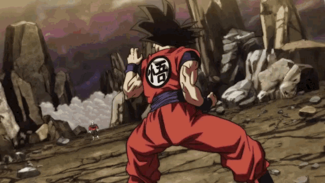 Goku Jiren GIF - Goku Jiren Standoff GIFs