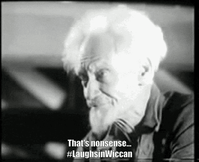 Gerald Gardner Gardnerian GIF - Gerald Gardner Gardnerian Laughs In Wiccan GIFs