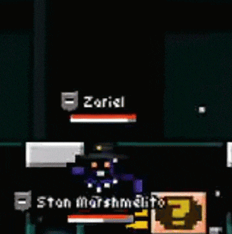 a screenshot of a video game with the name zoriel