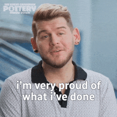 I'M Very Proud Of What I'Ve Done Thomas Haskell GIF - I'M Very Proud Of What I'Ve Done Thomas Haskell The Great Canadian Pottery Throw Down GIFs