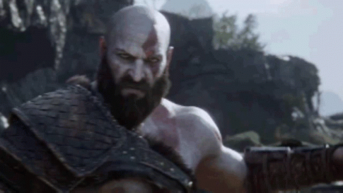 God of War PS4 - Atreus uses Spartan Rage on Make a GIF