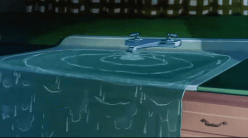 Tom And Jerry Cartoon GIF - Tom And Jerry Cartoon Sink GIFs