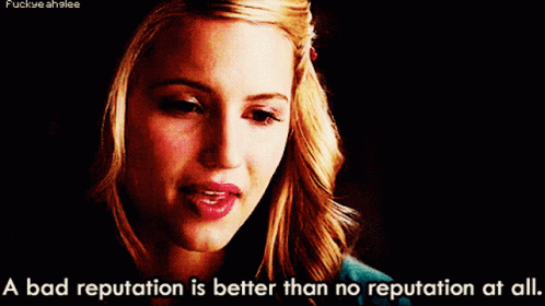 Glee Quinn Fabray GIF - Glee Quinn Fabray A Bad Reputation Is Better GIFs