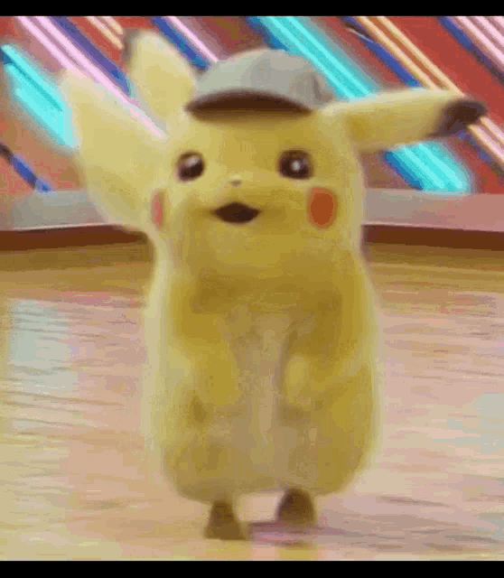 Pokemon Detective Pikachu GIF - Pokemon Detective Pikachu Dancing Pikachu GIFs