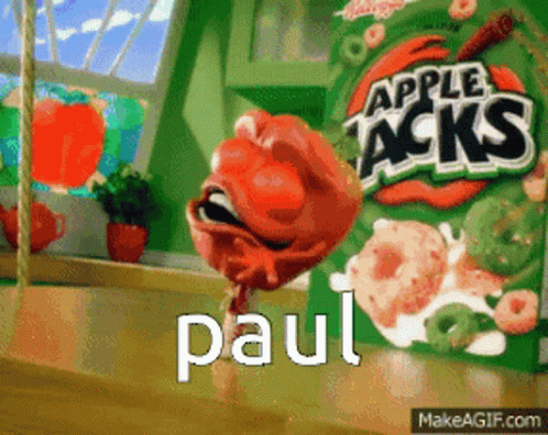 Paul Apple Jacks GIF - Paul Apple Jacks Spinning Fruit GIFs