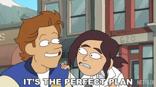 Its The Perfect Plan Reagan Ridley GIF - Its The Perfect Plan Reagan Ridley Brett Hand GIFs