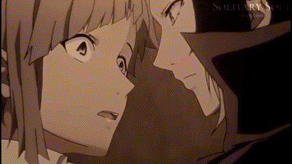 a man and a woman are looking at each other in a black and white cartoon .