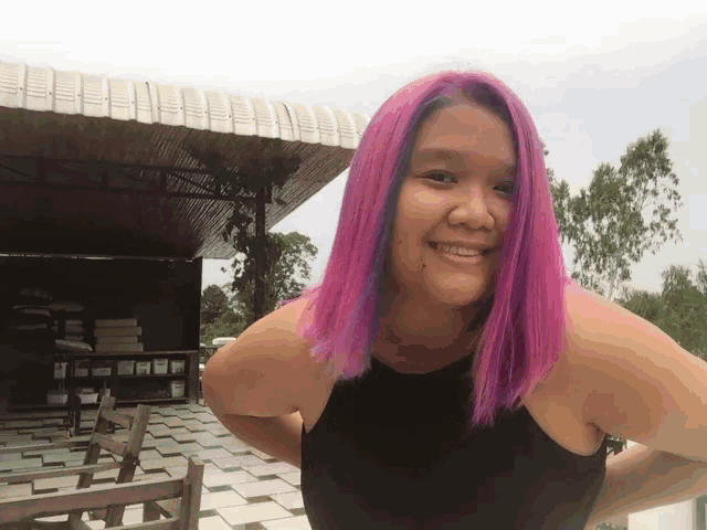Colored Colored Hair GIF