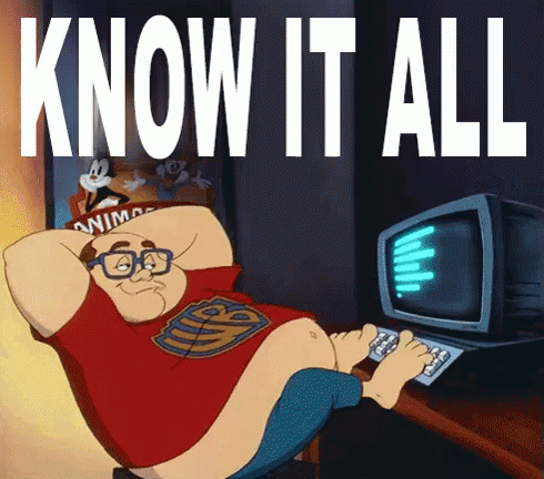Know It All GIF - Know It All Lazy Toes Typing GIFs