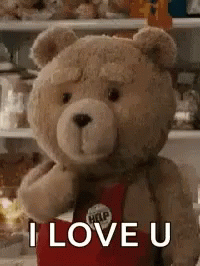 Ted I Love You GIF