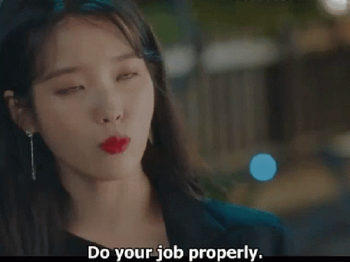Do Your Job Iu GIF - Do Your Job Iu Lee Ji Eun GIFs