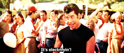 When My Favorite Show Is On And It'S Just Started. GIF - Grease Movie John GIFs