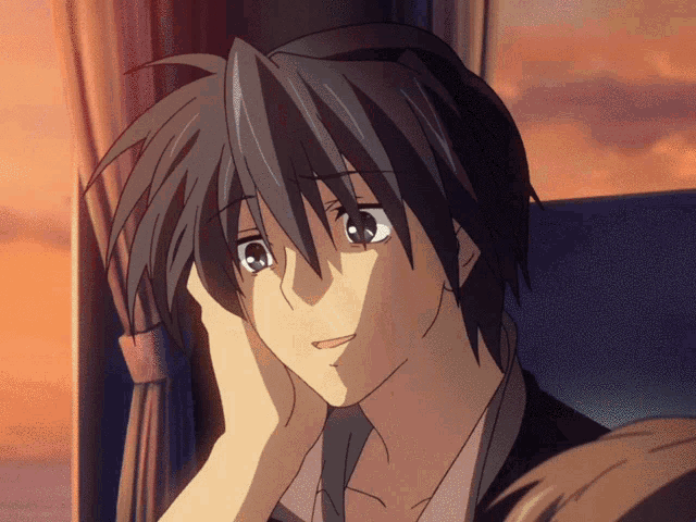 Clannad Sad Anime GIF - Clannad Sad Anime Tomoya Cries GIFs