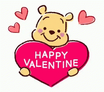 Happy Valentines Day Pooh GIF - Happy Valentines Day Pooh GIFs