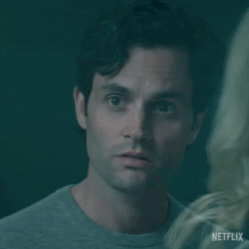 a man says there she is in a netflix ad