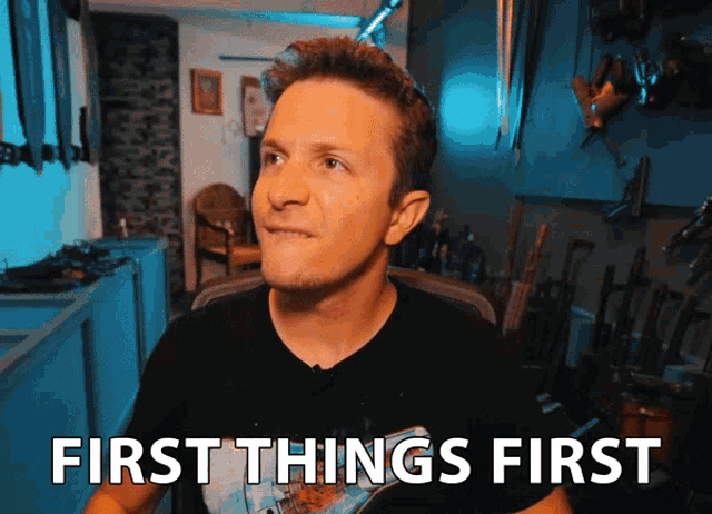 First Things First Firstly GIF - First Things First Firstly Primary GIFs