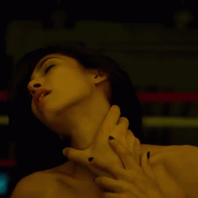 Deep In Passion GIF - Elodie Yung Choke Daredevil GIFs