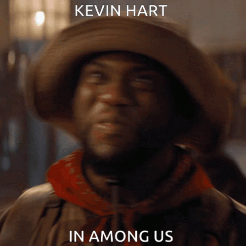 Kevin Hart Jumanji GIF - Kevin Hart Jumanji Among Us GIFs