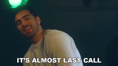 Its Almost Last Call Christian Clementi GIF - Its Almost Last Call Christian Clementi Cb30 GIFs