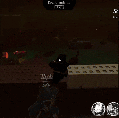 a screenshot of a video game where the round ends at 1:53
