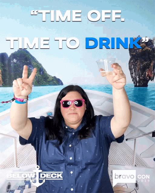 Time Off Time To Drink GIF