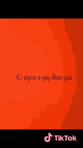 a screenshot of a tiktok video that says he leans toward