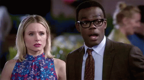 Omg GIF - The Good Place Speechless Shocked GIFs