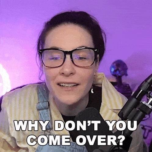 Why Dont You Come Over Cristine Raquel Rotenberg GIF - Why Dont You Come Over Cristine Raquel Rotenberg Simply Nailogical GIFs