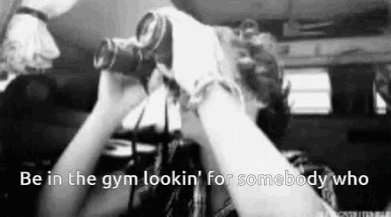 In The Gym Looking For Someone GIF